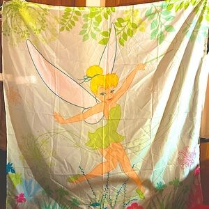 DISNEY TINKERBELL FULL SIZE SHOWER CURTAIN~NEVER USED!!